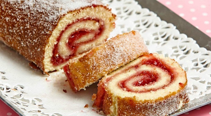 Swedish Christmas Desserts rollcake