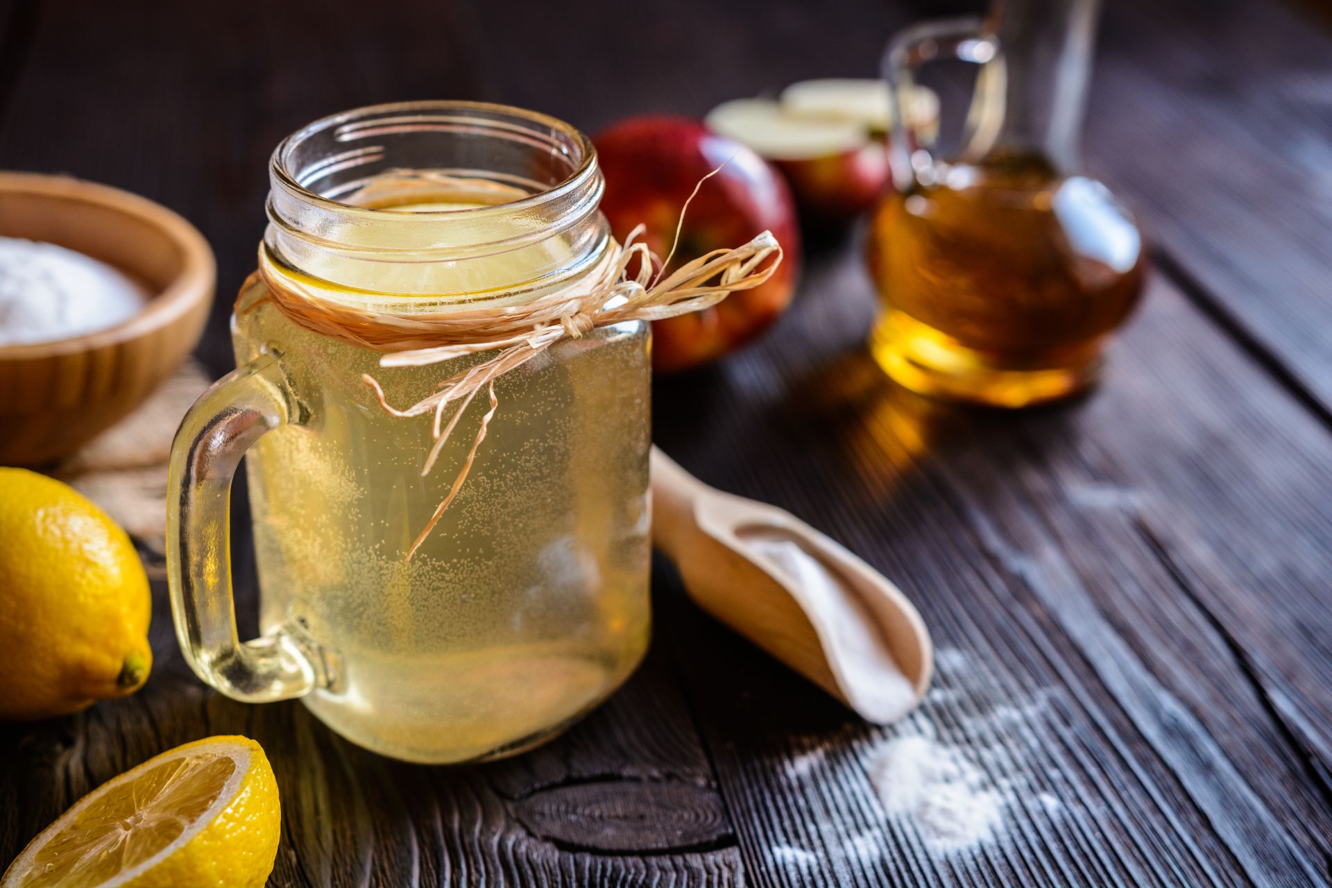 vinegar-baking-powder