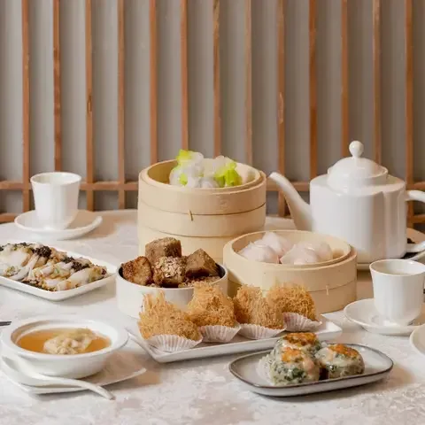 Dim sum selection at Providential 9 in Toronto.