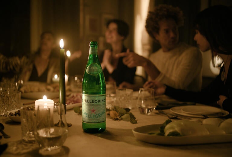 S.Pellegrino table