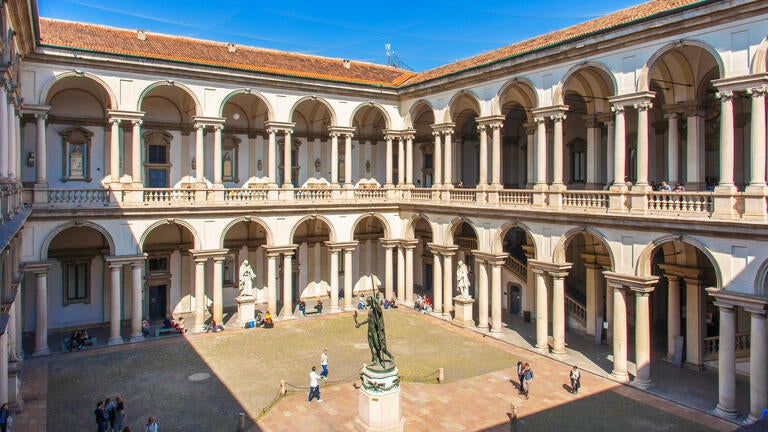 Brera Academy in Milan.