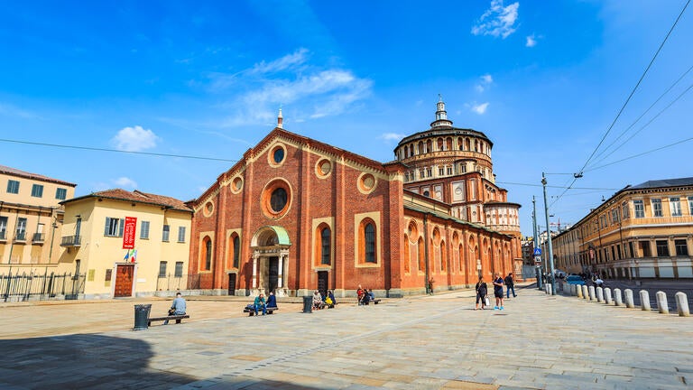 Santa Maria delle Grazie in Milan.
