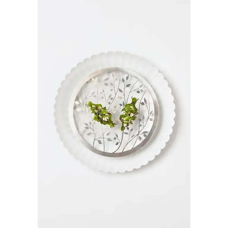"Danish tradition"   Salted herring in crispy algae with dill stems &amp; aquavit. ©Claes Bech-Poulsen