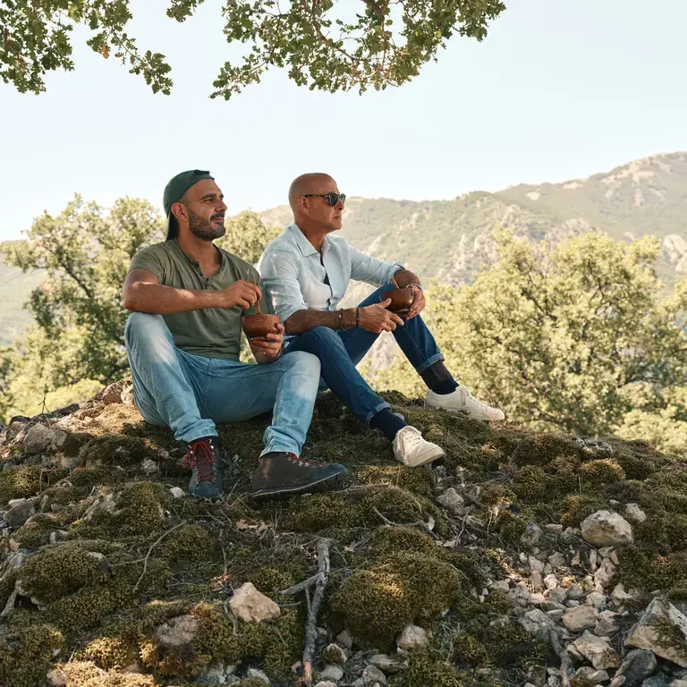 Tucci with Davide Nanni