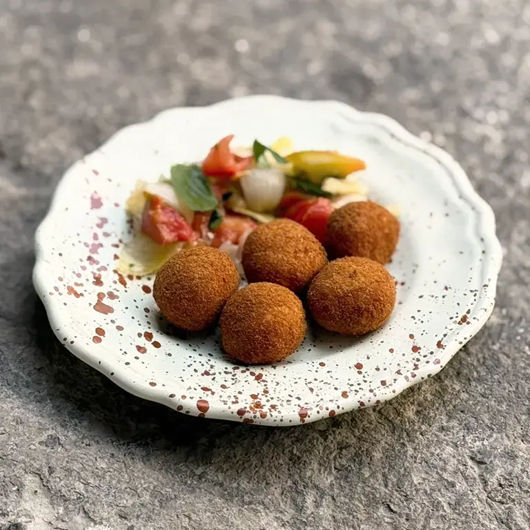 Sunday Fried Meatballs