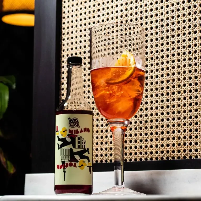 Negroni Sbagliato at ViceVersa in Miami.