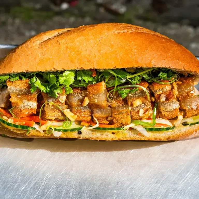 Garden Crackle at And Banh Mi in Toronto.