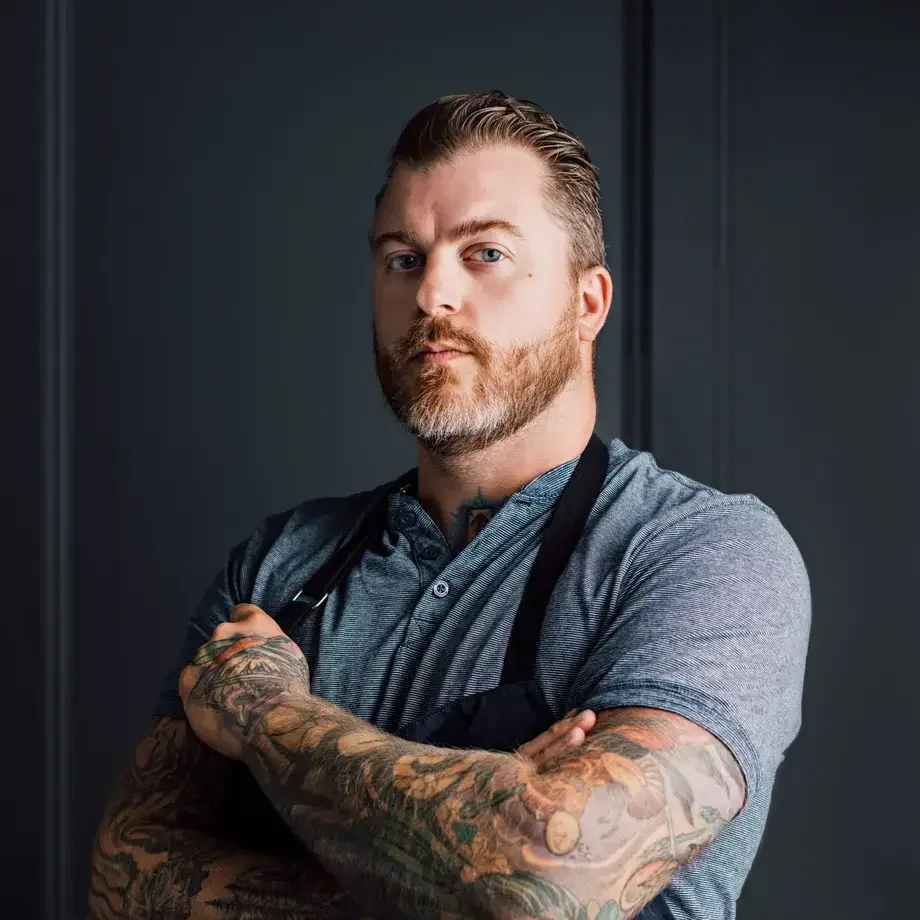 Chef Gus Stieffenhofer-Brandson.