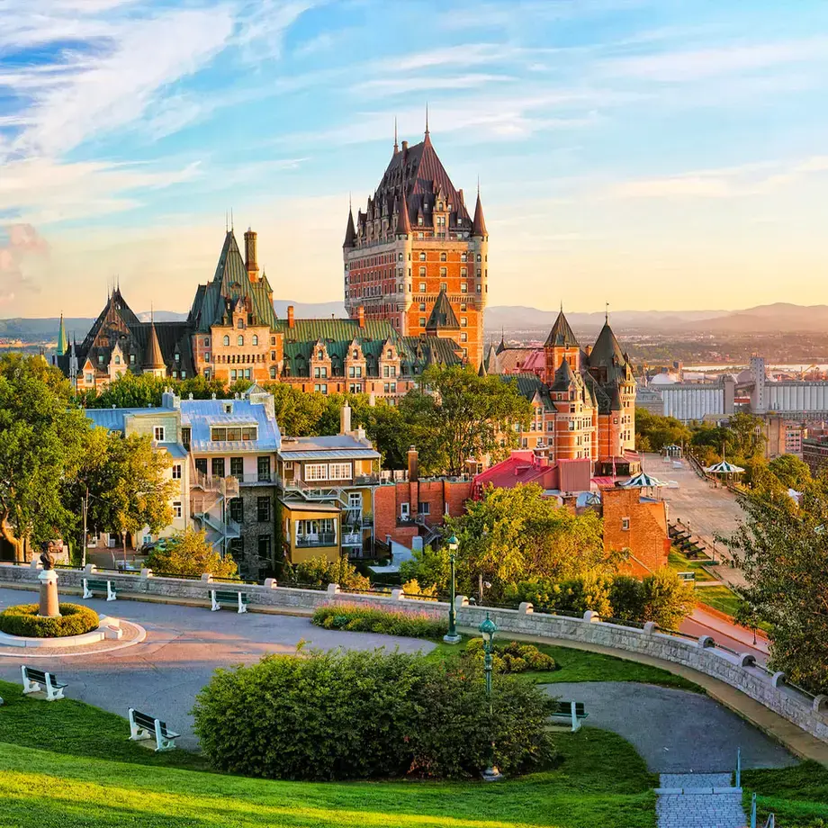Château Frontenac in Québec City.