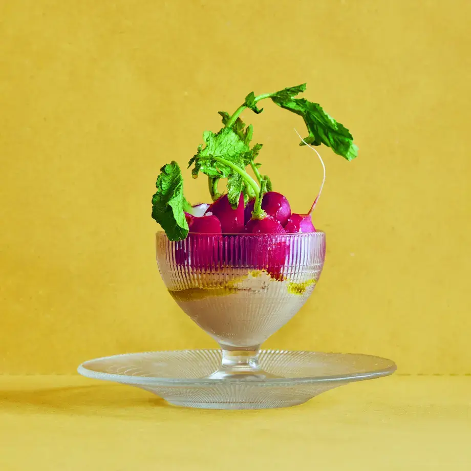 Radishes and chicken liver by Mon Lapin