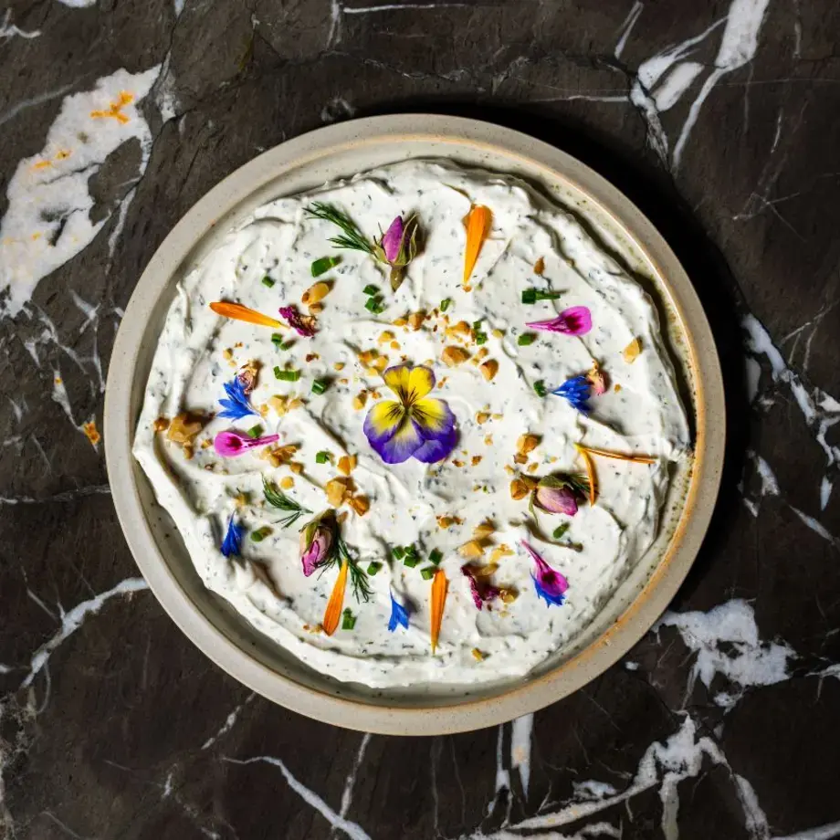 A dish at Bous in Montréal.