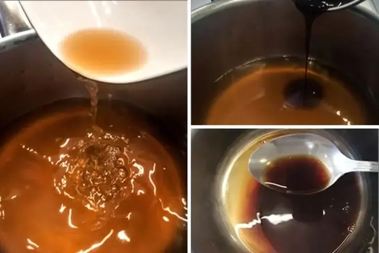 cooking the sauce