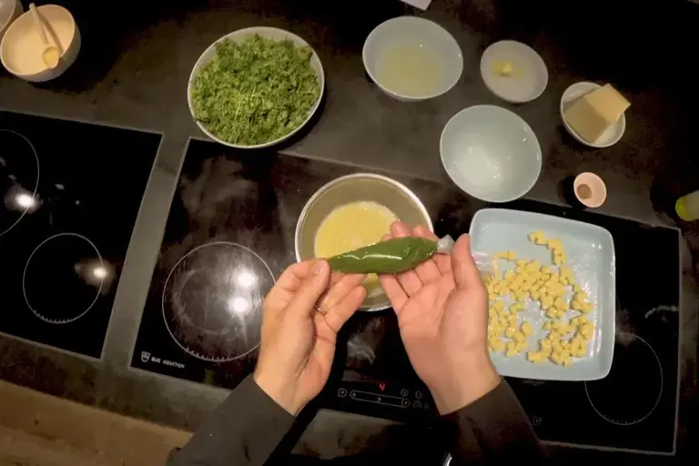 parsley puree