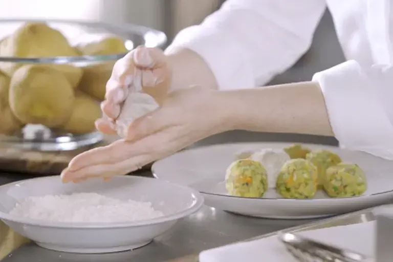 Formed croquettes