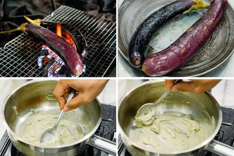 Grill Aubergine