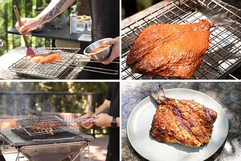 grilling fish