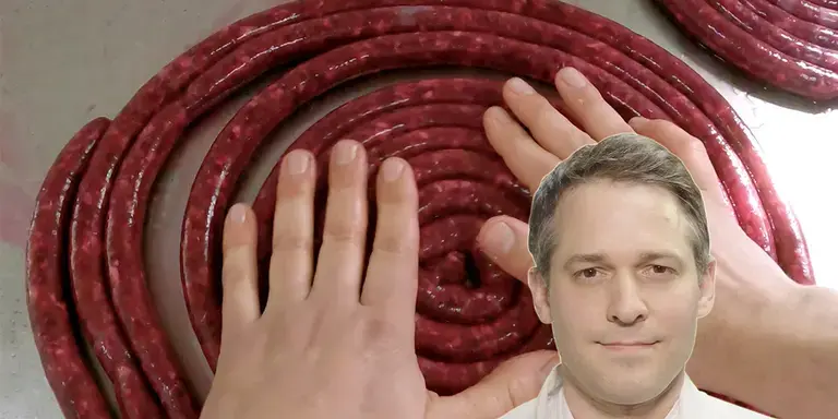 Through the eyes of the chef sausages Paul Hargrove