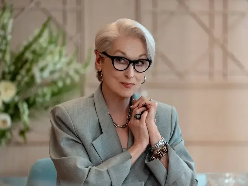 Meryl Streep as Miranda Priestly in The Devil Wears Prada 2.