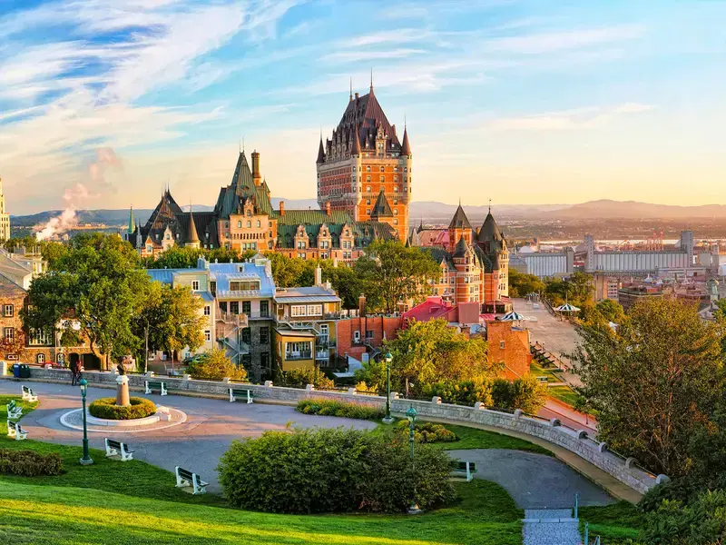 Château Frontenac in Québec City.