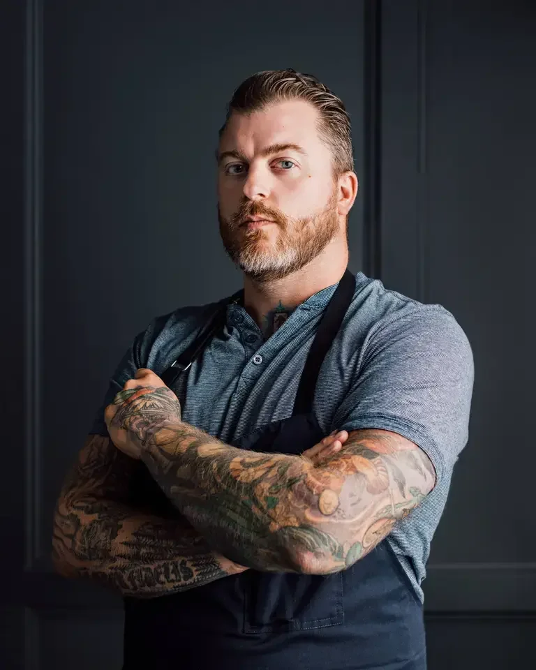 Chef Gus Stieffenhofer-Brandson.