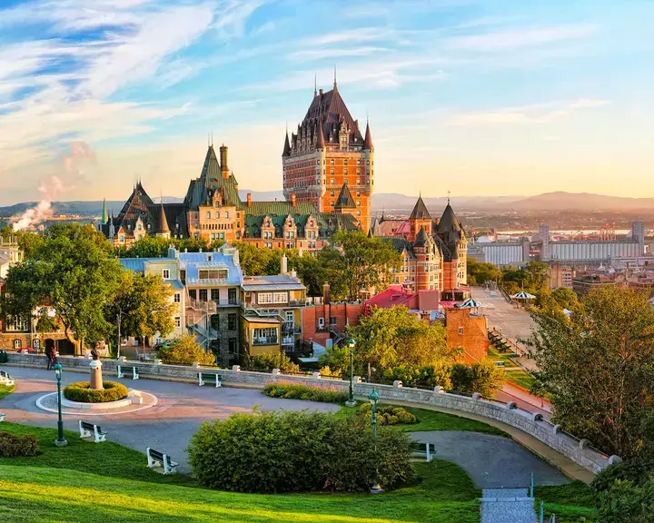 Château Frontenac in Québec City.