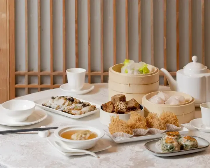 Dim sum selection at Providential 9 in Toronto.