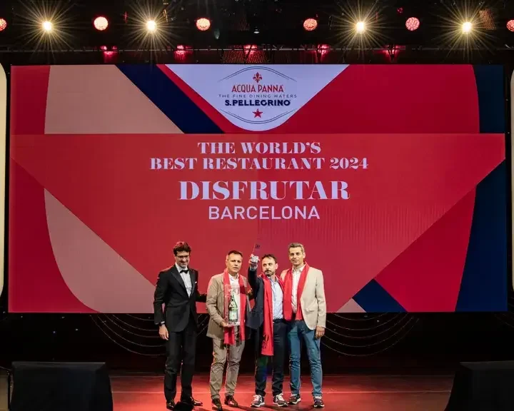 Disfrutar onstage at The World's 50 Best Restaurants 2024.