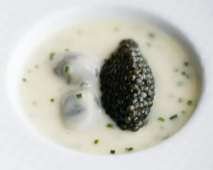Thomas Keller oyster pearl dish